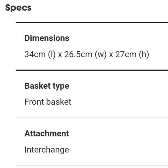 Bontrager Interchange Removable Handlebar Bike Basket/Shopping Basket - Picture 4 of 5